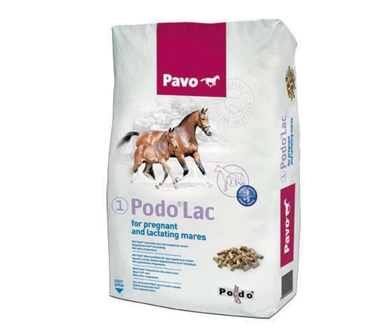 Pavo Podo Lac 20 Kg
