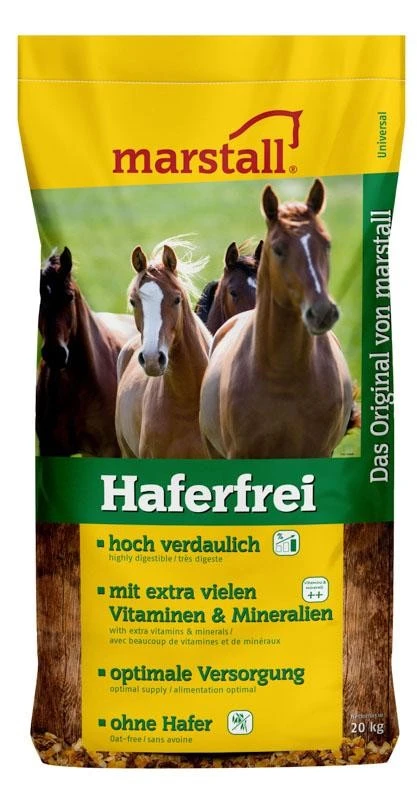 Marstall Haferfrei - Pferdefutter 20 Kg