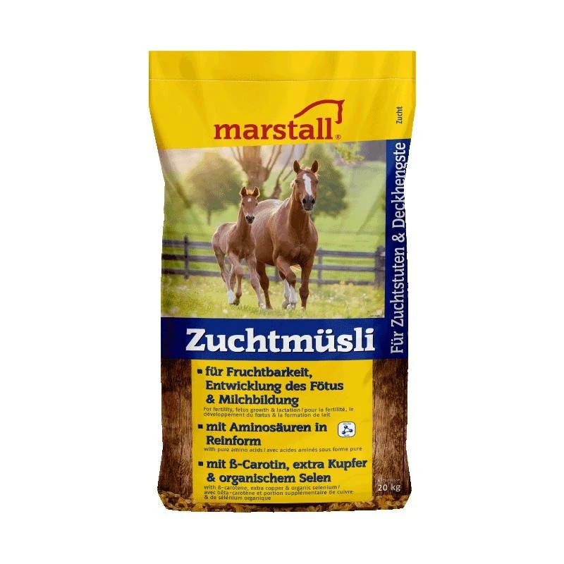 Marstall Zuchtmüsli - Pferdefutter 20 Kg