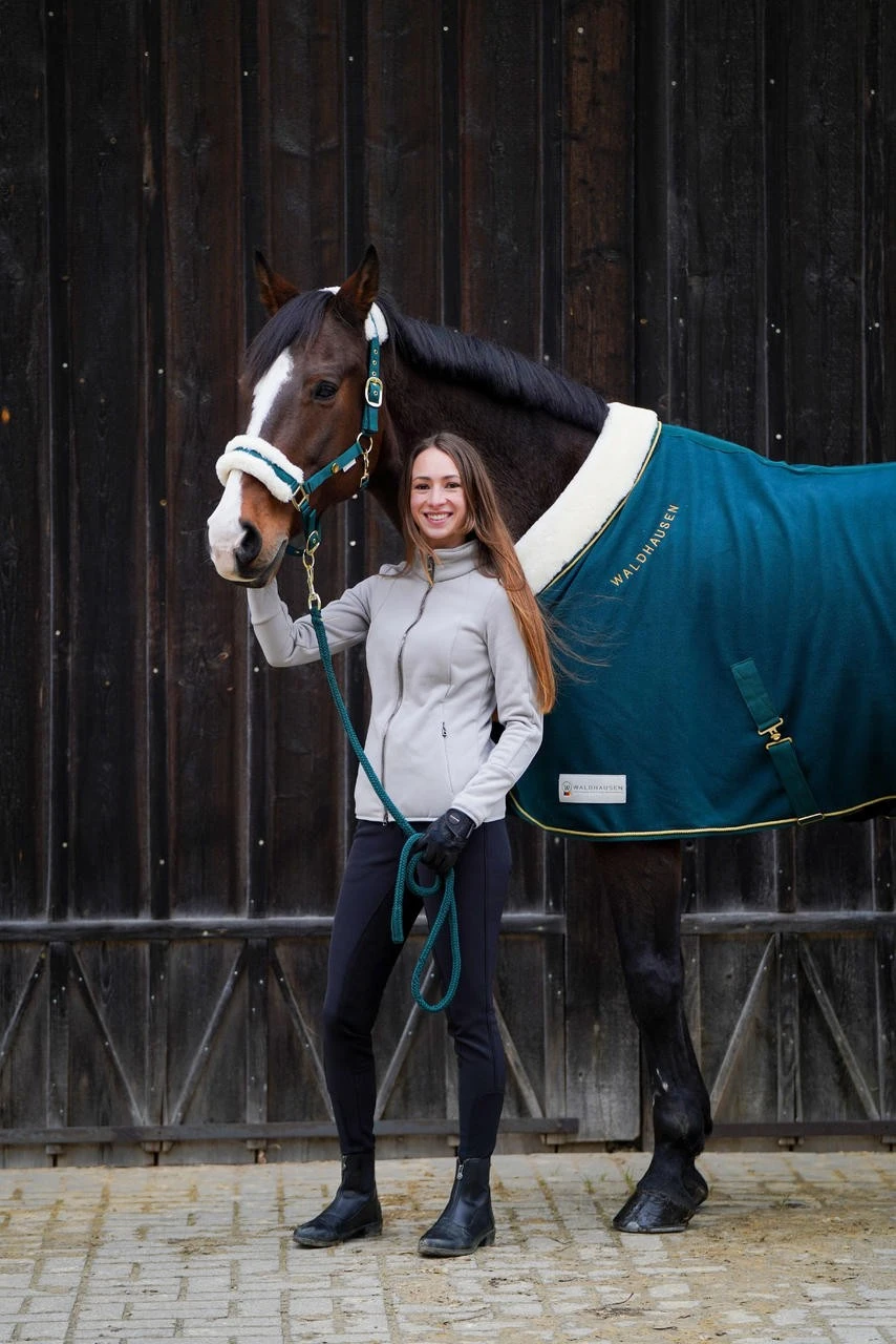 Waldhausen Fleecedecke Modern Rosé – Bild 8